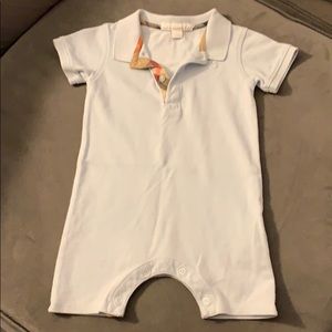 Burberry shortalls 12 months